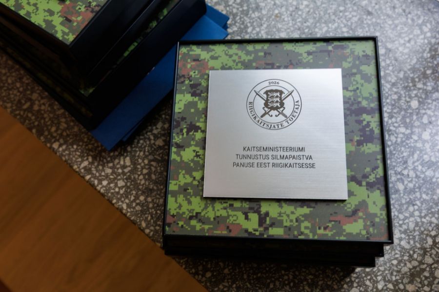 Karl Bilder pälvis "Riigikaitsjate toetaja 2026" tunnustuse